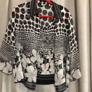 Nicola Sheer 2 piece top